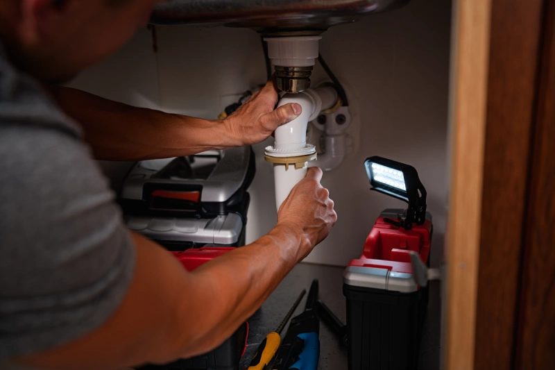 Nettoyage du siphon pour déboucher son évier