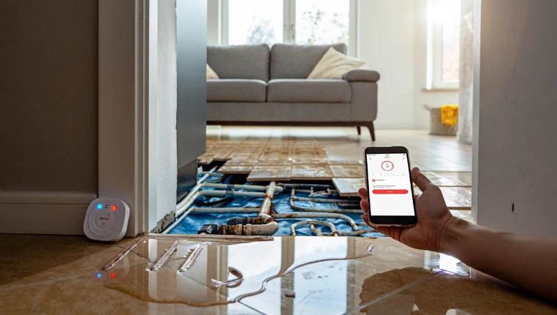 fuite plancher chauffant prevention