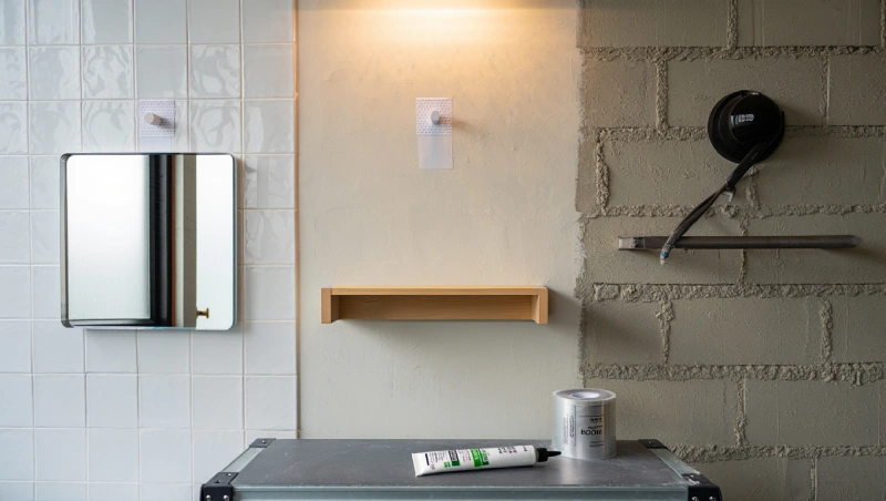 fixer objet lourd sans percer crochets