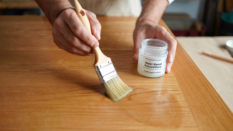 nettoyer meuble bois verni avec vinaigre humidite