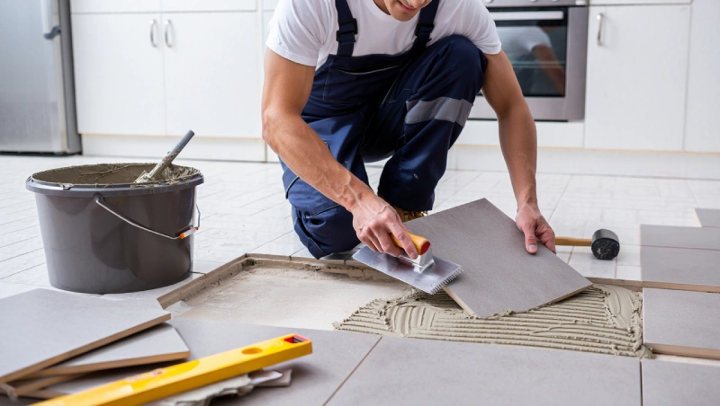 pose carrelage sur carrelage test