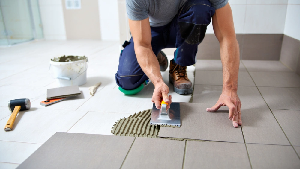 pose carrelage sur carrelage