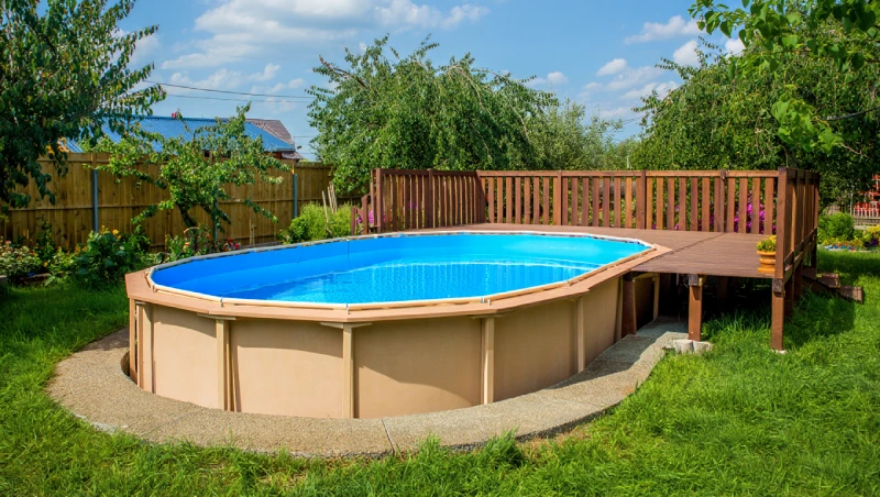 piscine enterree semi enterree ou hors sol semi enterees