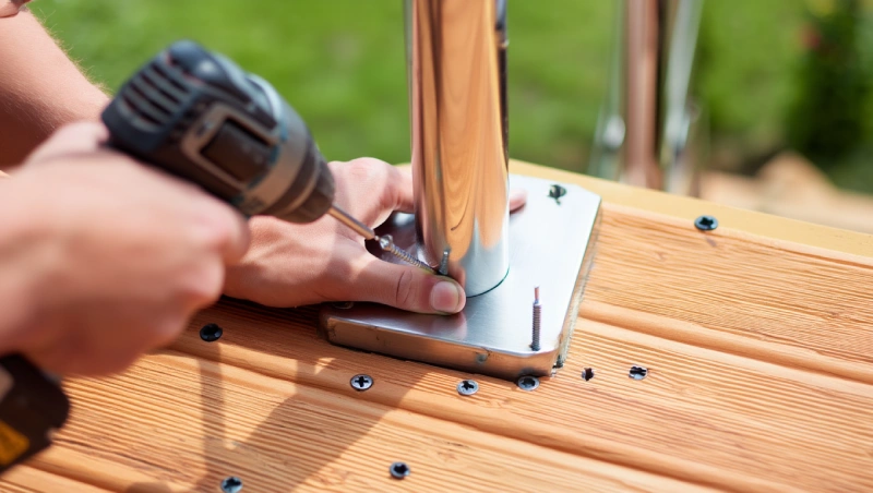 choisir une rambarde solide pour securiser escalier terrasse securite