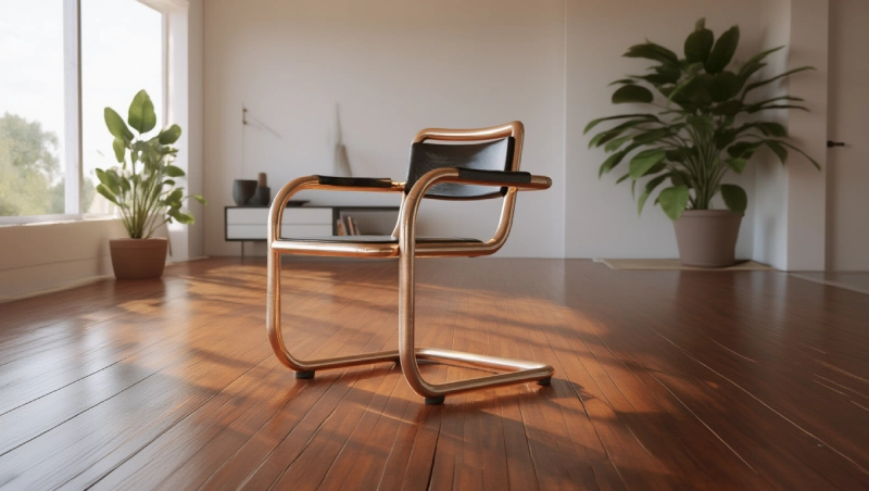 fauteuil metal vintage art de mixer les styles en deco contraste