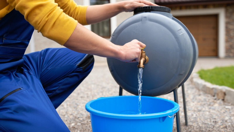 nettoyer citerne eau plastique vidange