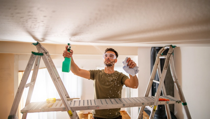 laver plafond sans fatigue graal