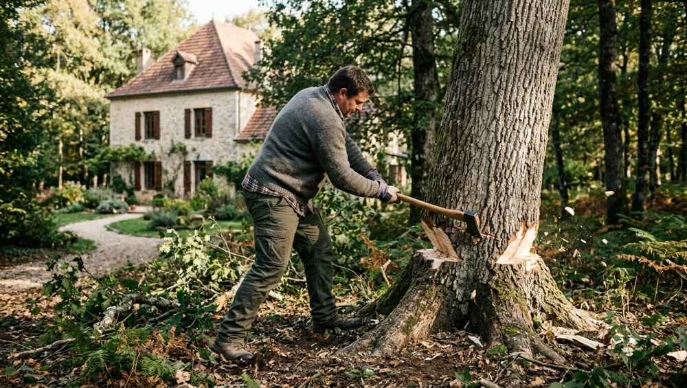 Comment faire crever un arbre gênant : méthodes et légalité