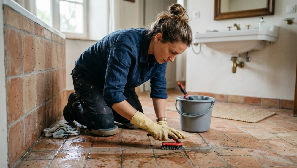 Nettoyer les joints de carrelage : méthode par type et état