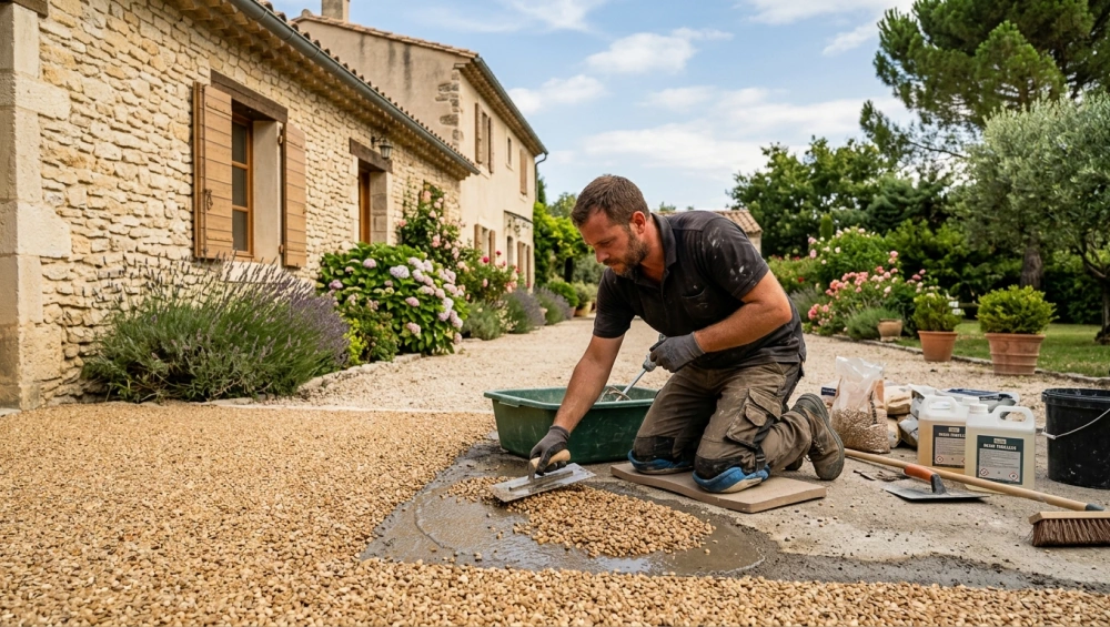 Terrasse en résine : avantages et inconvénients