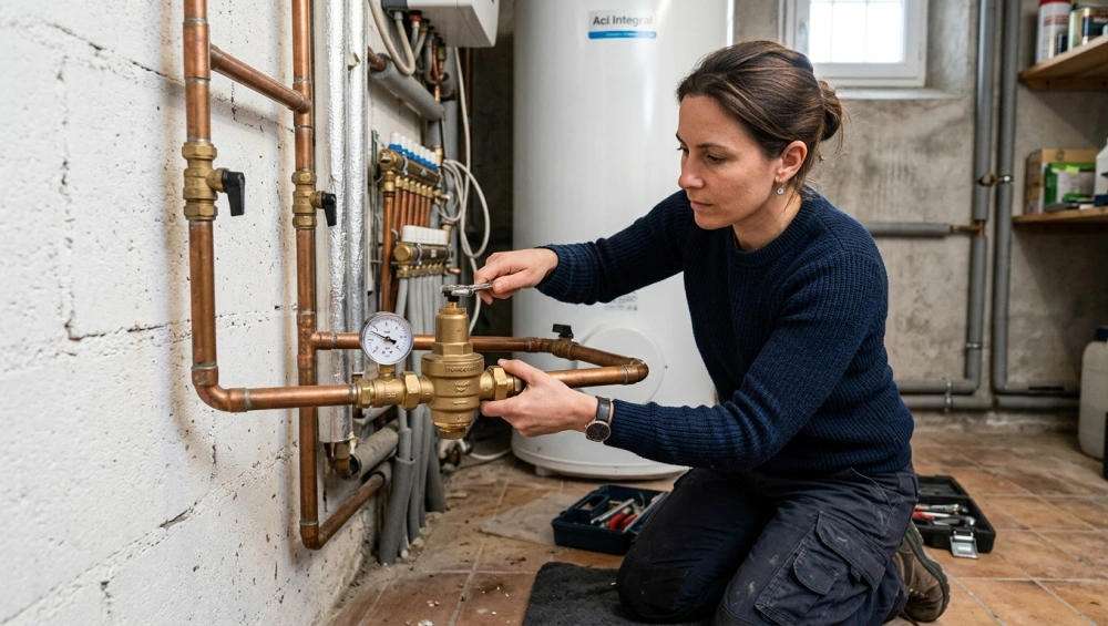 Durée de vie d'un réducteur de pression d'eau