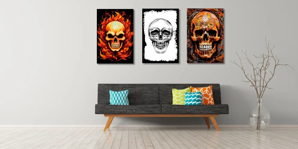 acheter-tableaux-tetes-de-mort-halloween