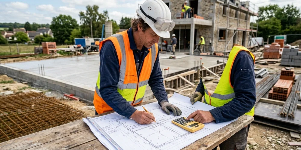 Calcul dalle béton : formule, calculateur et matériaux