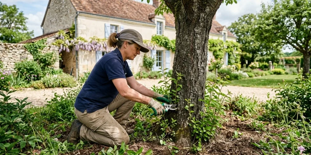 Rejets d'arbre : comment les faire crever définitivement