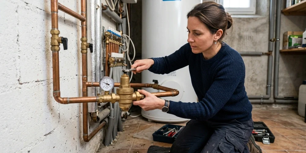 Durée de vie d'un réducteur de pression d'eau