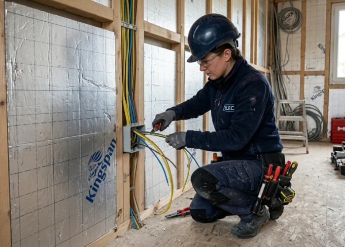 Électricité avant ou après isolation : l'ordre qui change tout