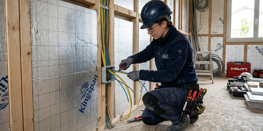 Électricité avant ou après isolation : l'ordre qui change tout
