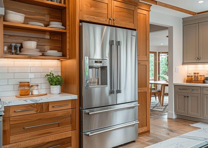 Comment encastrer un frigo non encastrable dans un meuble ?