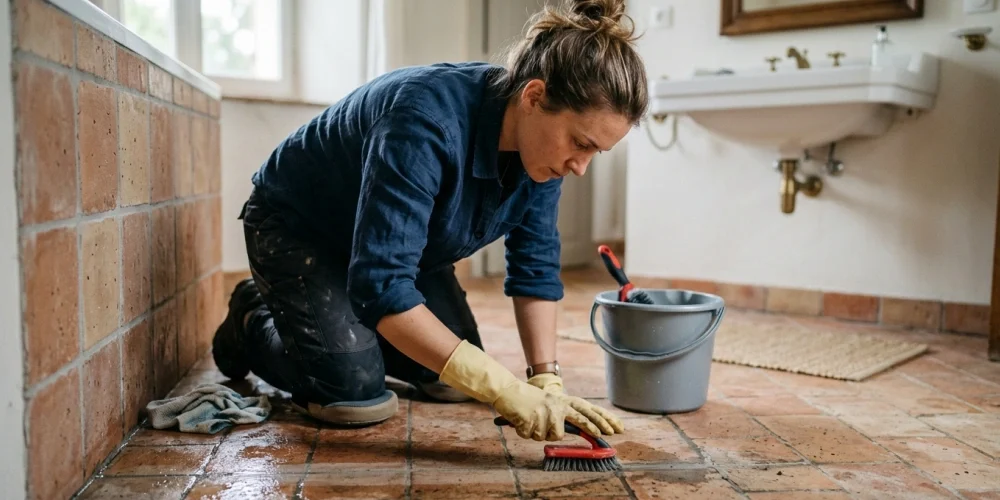 Nettoyer les joints de carrelage : méthode par type et état