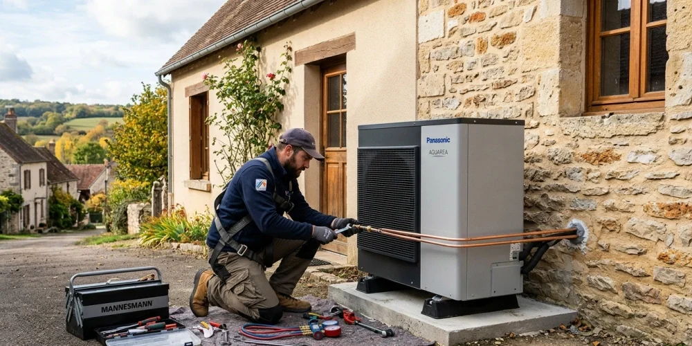 Prix d'une pompe à chaleur air-eau en 2026 : tarifs et aides