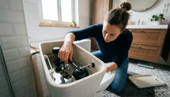 Régler le flotteur d'une chasse d'eau : diagnostic et réglage