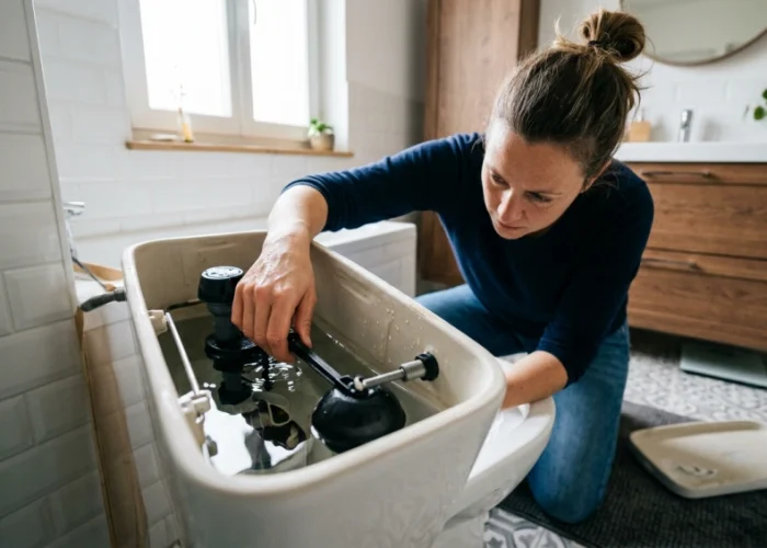 Régler le flotteur d'une chasse d'eau : diagnostic et réglage