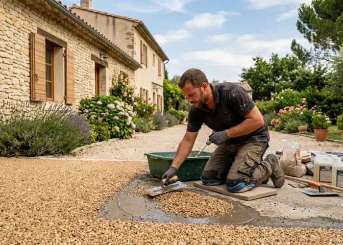 Terrasse en résine : avantages et inconvénients