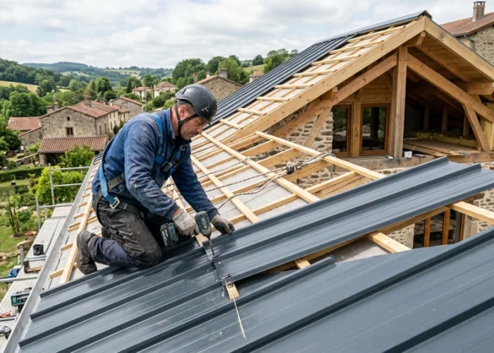 Toiture en bac acier isolé : avantages, inconvénients et prix